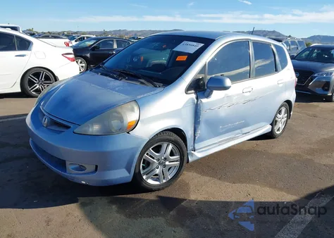 2008 Honda Fit Sport from USA, damaged, VIN JHMGD38678S025439